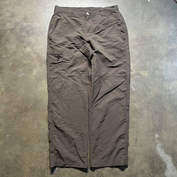 Vintage Y2k The North Face Brown Outdoor Pants 32x30 - Picture 1 of 6